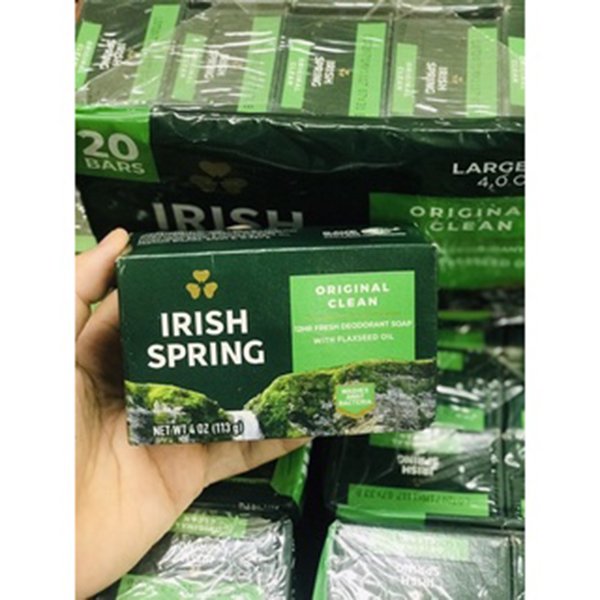 10 cục xà bông diệt khuẩn Irish Spring