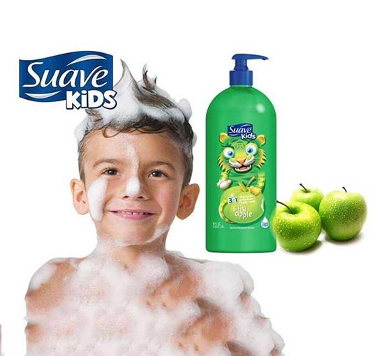 Sữa tắm gội Suave Kids 3 trong 1 Silly Apple