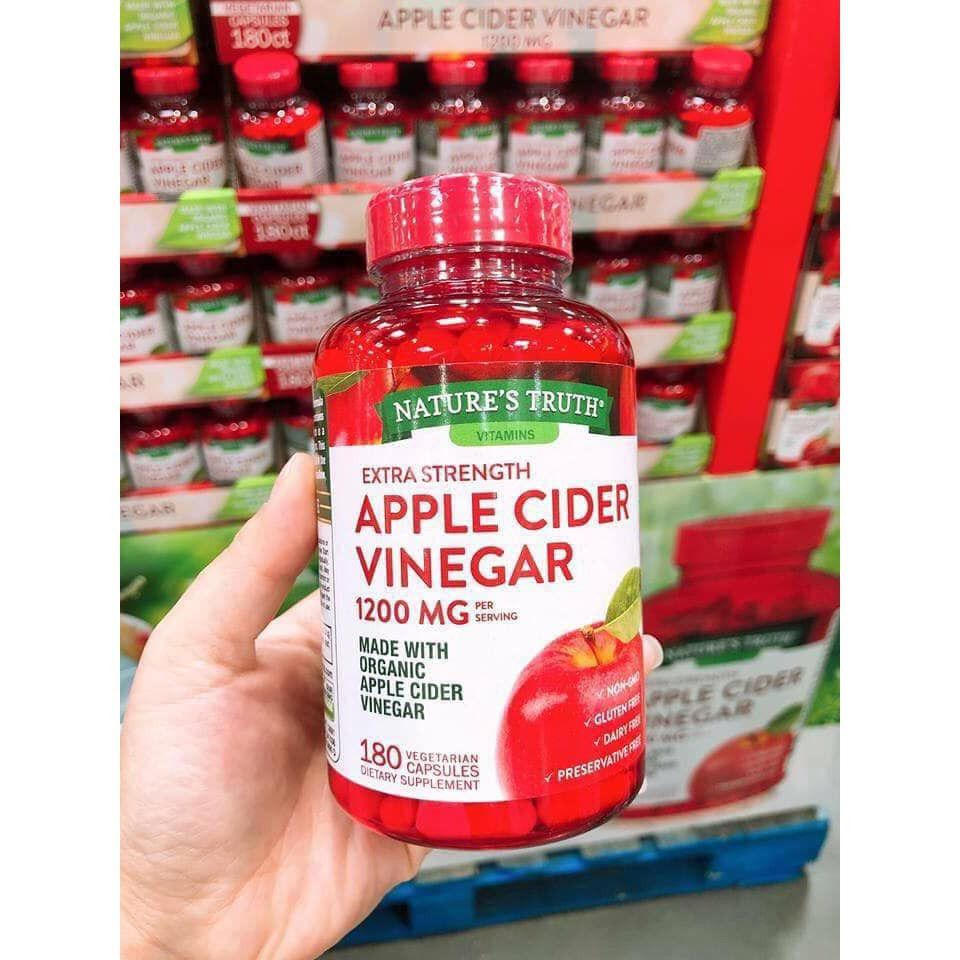 Giấm táo giảm cân Apple Cider của Mỹ