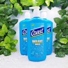 Sữa tắm gội Coast Hair & Body Wash cho nam 946ml có vòi