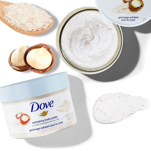 Tẩy tế bào chết body Dove Exfoliating Body Polish 298g