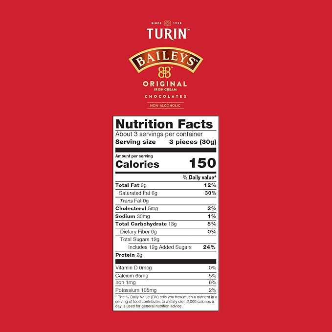 SOCOLA BAILEYS TURIN 100G 