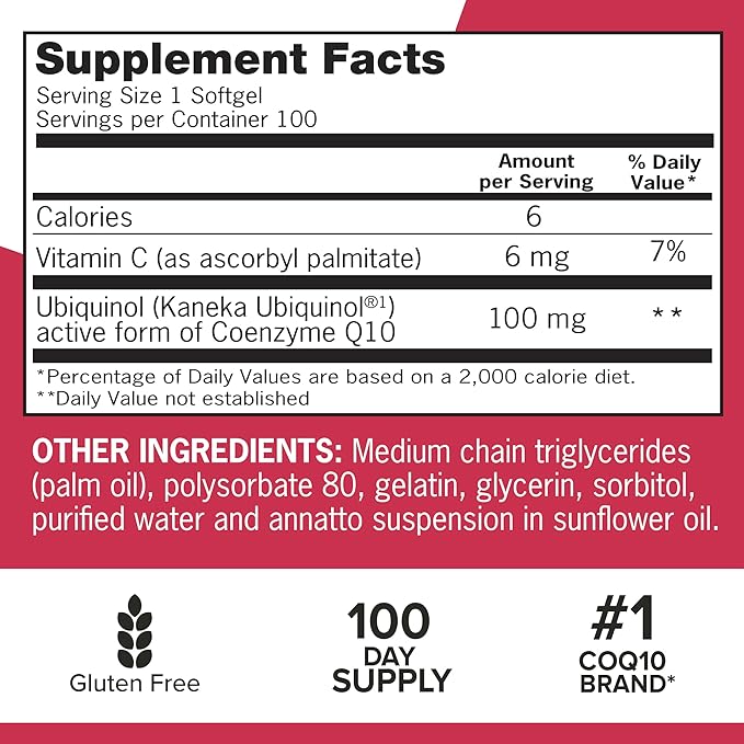 MEGA COQ10 UBIQUINOL 120VIÊN (ĐỎ)