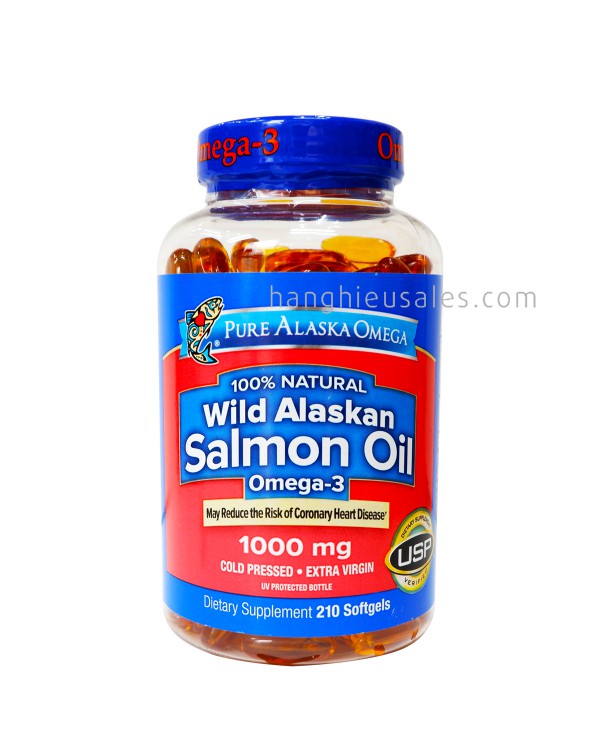 Viên dầu cá Pure Alaska Omega-3 210 viên