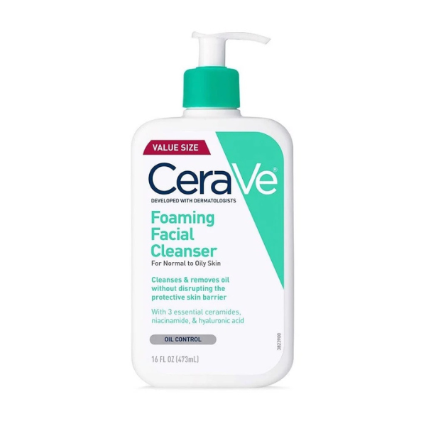 Sữa Rửa Mặt Cerave Foaming Facial Cleanser 473ml