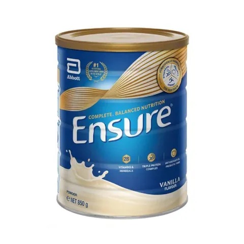 Sữa bột Ensure Úc hương vani 850g