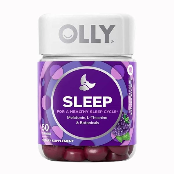 Kẹo dẻo hỗ trợ ngủ ngon Olly Sleep 110 Gummies Mỹ