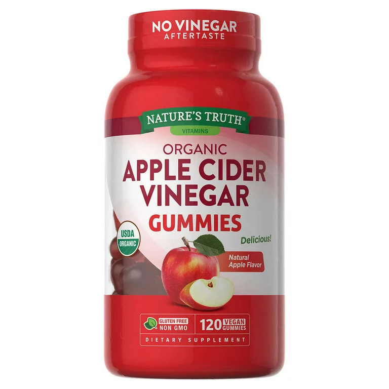 Thực phẩm chức năng Viên kẹo dẻo giấm táo Apple Cider Vinegar Gummies 120 viên