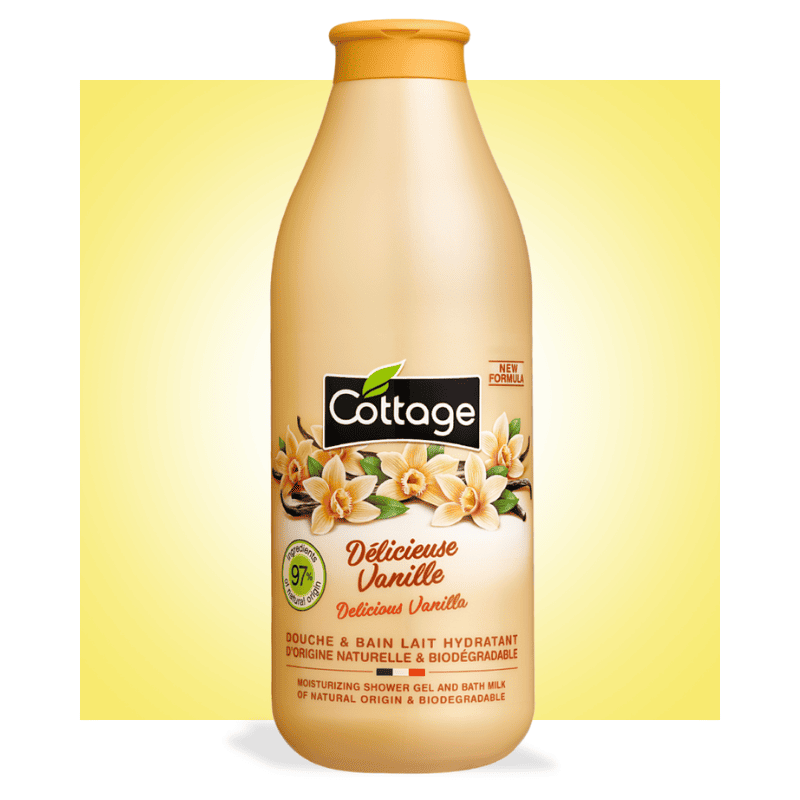 COTTAGE VANILLA SHOWER GEL 750ML