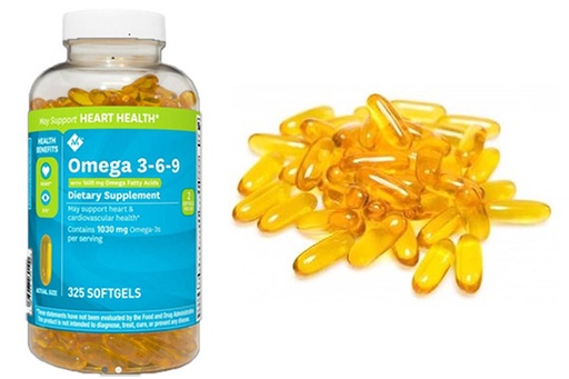 [OMEGA 3-6-9 SUPPORTS HEART HEALTH (NEW)] Viên dầu cá Omega 3-6-9 (Mẫu mới)