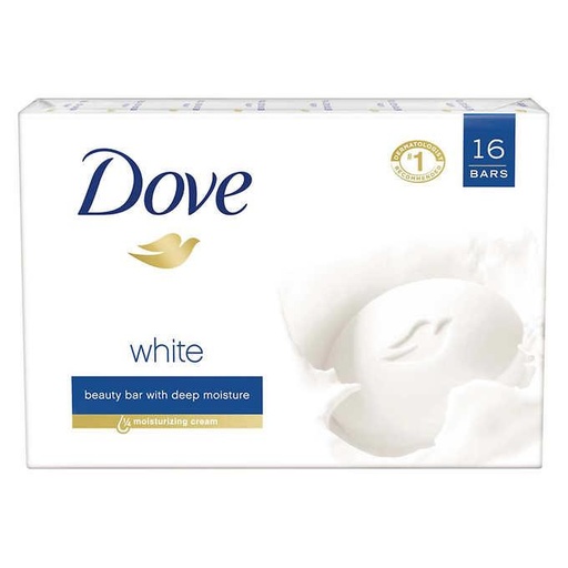 [set 2 cục dove] Set 8 cục xà bông Dove trắng sáng dưỡng da 106g 