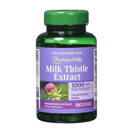 [025077019465] Viên uống bổ gan Milk Thistle Extract 1000 mg 180 viên