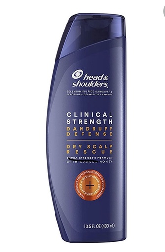 Dầu Gội Head & Shoulders 2 In 1 Clinical Strength 400ml Chiết Xuất Từ Mật Ong Dành Cho Da Đầu Khô