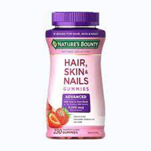 [074312009273] Kẹo dẻo HAIR SKIN NAILS GUMMIES 230v