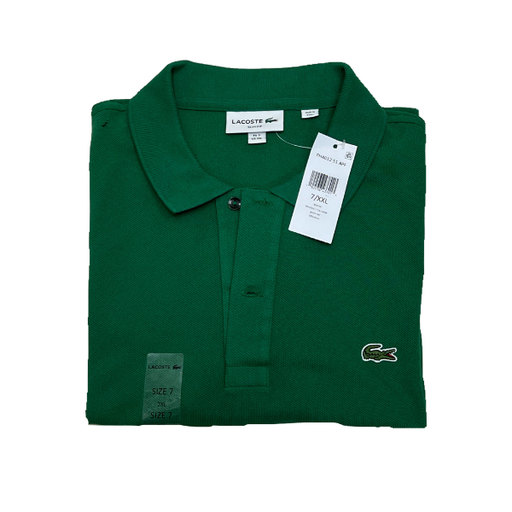 [00210122023] ÁO POLO NAM LACOSTE XANH LÁ - 7013