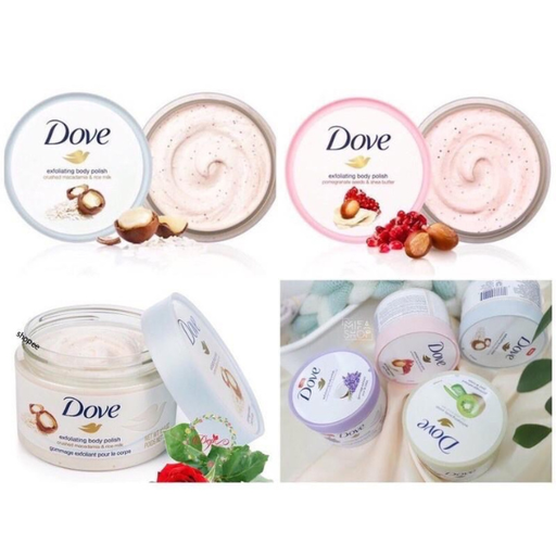 [0026032022001] Tẩy tế bào chết body Dove Exfoliating Body Polish 298g