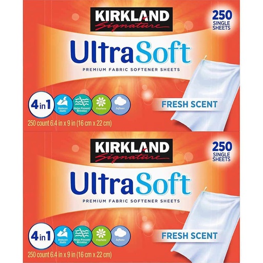 [SP000066] Giấy Thơm Quần Áo Kirkland Signature Ultra Soft 500 Tờ