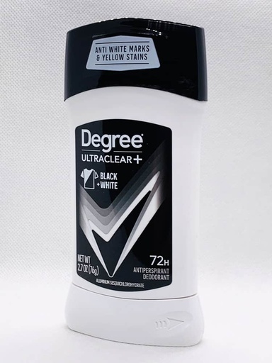 [079400587084] Degree Men Motionsense UltraClear Black + White Deodorant Roll-On 76g (White Wax)
