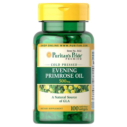 [074312132339] Viên uống Tinh Dầu Hoa Anh Thảo Puritan's Pride Evening Primrose Oil 1000mg 120v