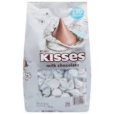 [2112202100] SOCOLA SỮA KISSES 1.58KG KHÔNG NHÂN 
