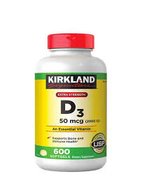 [096619393916] VITAMIN D3 50MCG 600 viên