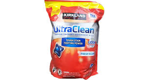 KIRKLAND LAUNDRY DETERGENT BALLS 152 BALLS 3.04KG