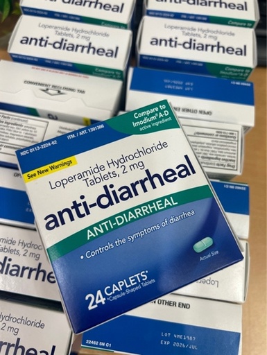 ANTI-DIARRHEAL 24 TABLETS