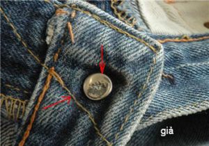 Cách phân biệt quần Jeans Levi's thật giả - HangHieuSales