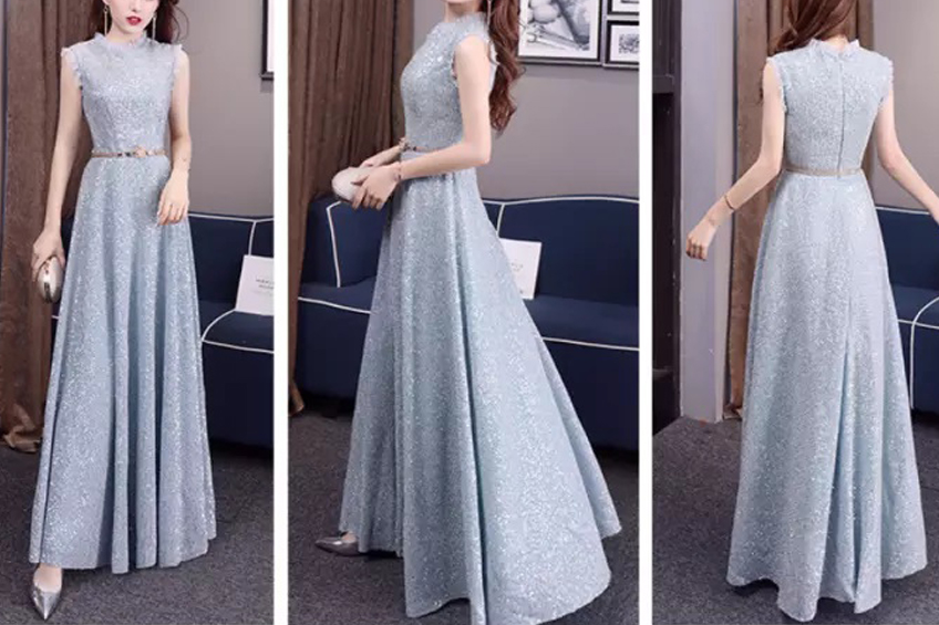 Váy đầm dạ liền thân đẹp Hàn Quốc xinh xắn sang trọng  Thời trang  Việt  Giải Trí